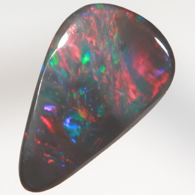 SOLID BLACK OPAL Bright reds with a touch of blue